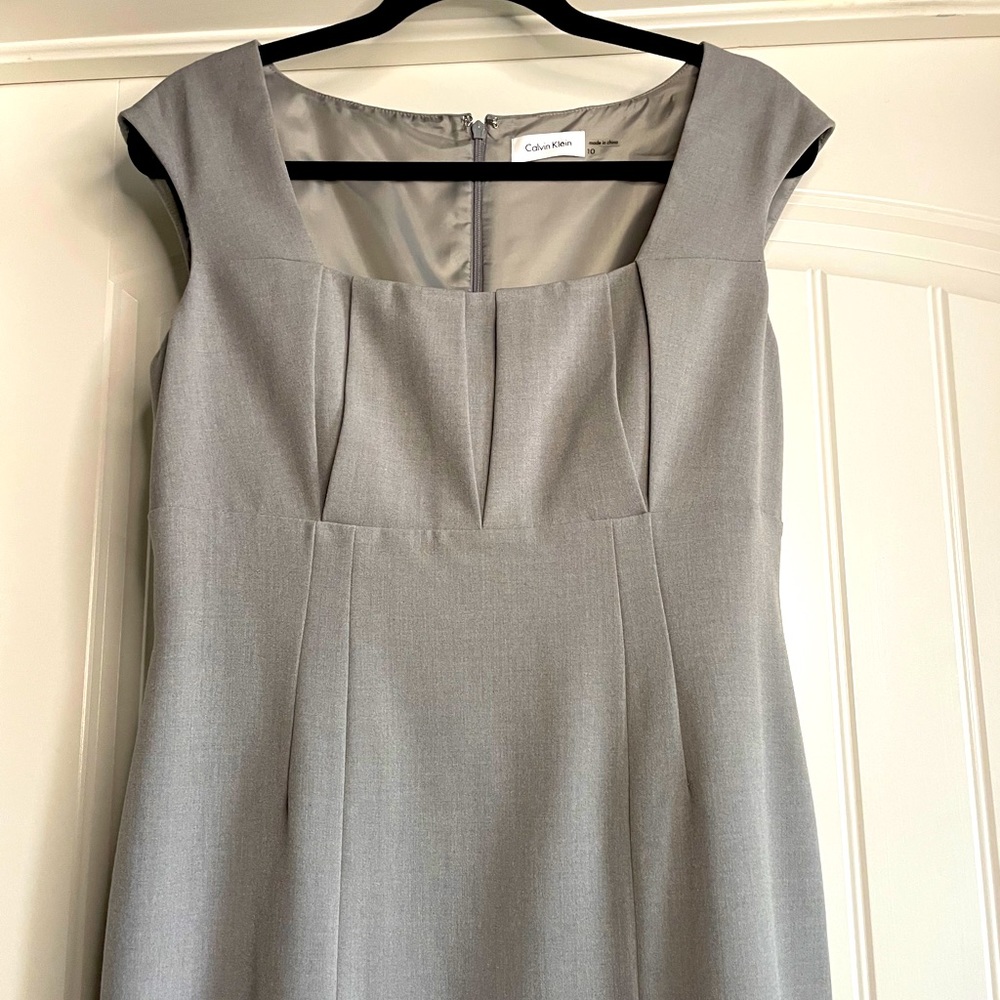 Calvin Klein Grey Dress